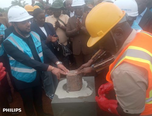 Buta accueille la cérémonie de pose de la première pierre de la Centrale de Distribution Régionale du projet PROMIS-2.